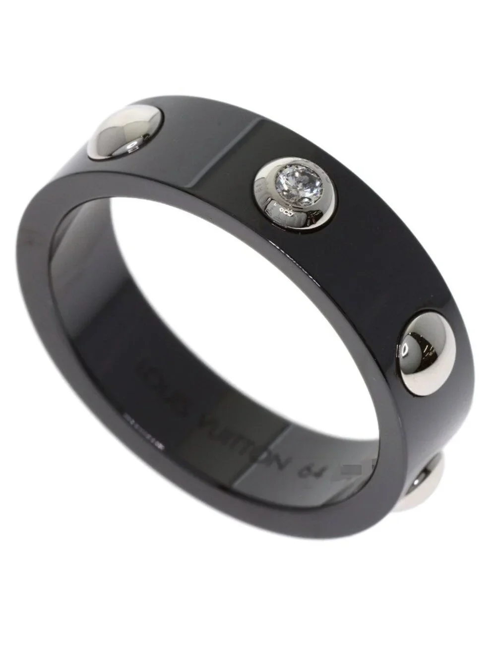 Louis Vuitton Petite Bague Diamond 64 Ring Ceramic